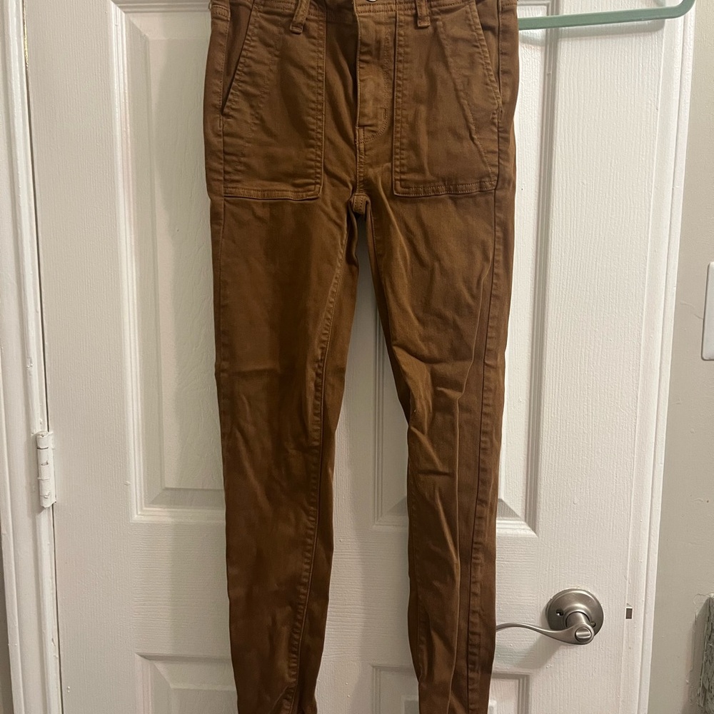 American Eagle Outfitters Brown Skinny Jeans